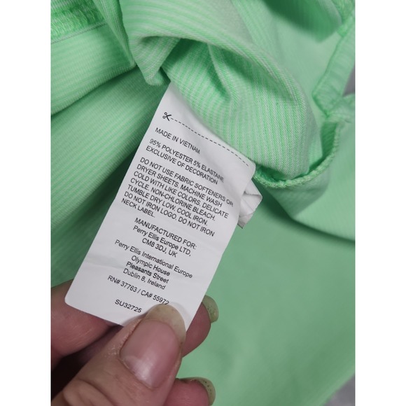 Callaway Golf Opti-Dri Stretch Performance Golf Polo Shirt Striped Mens XL - Picture 7 of 7